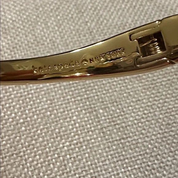 Kate Spade Gold Bracelet with Pearl and Jewel Accents - Picture 3 of 4